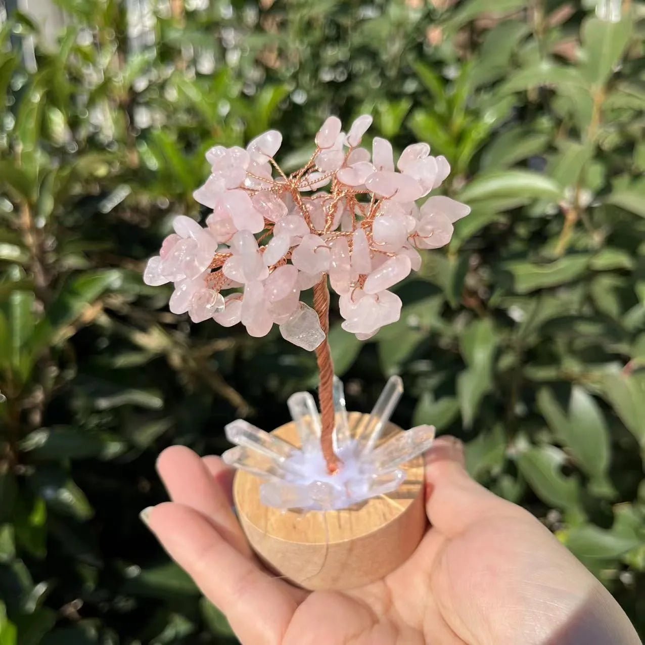 Crystal Money Tree with LED Base – Feng Shui Wealth & Birthday Gift - The Uplift Shop