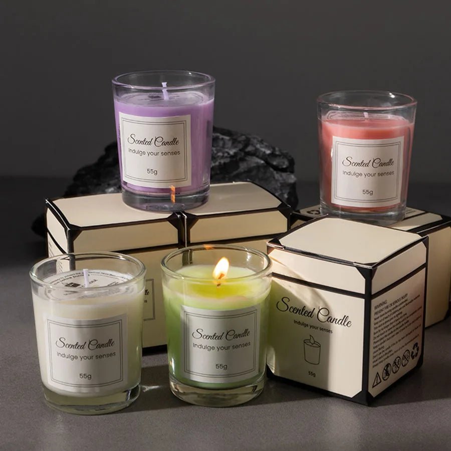 Crystal Energy Candle Gift Set – Handmade Soy Wax - The Uplift Shop