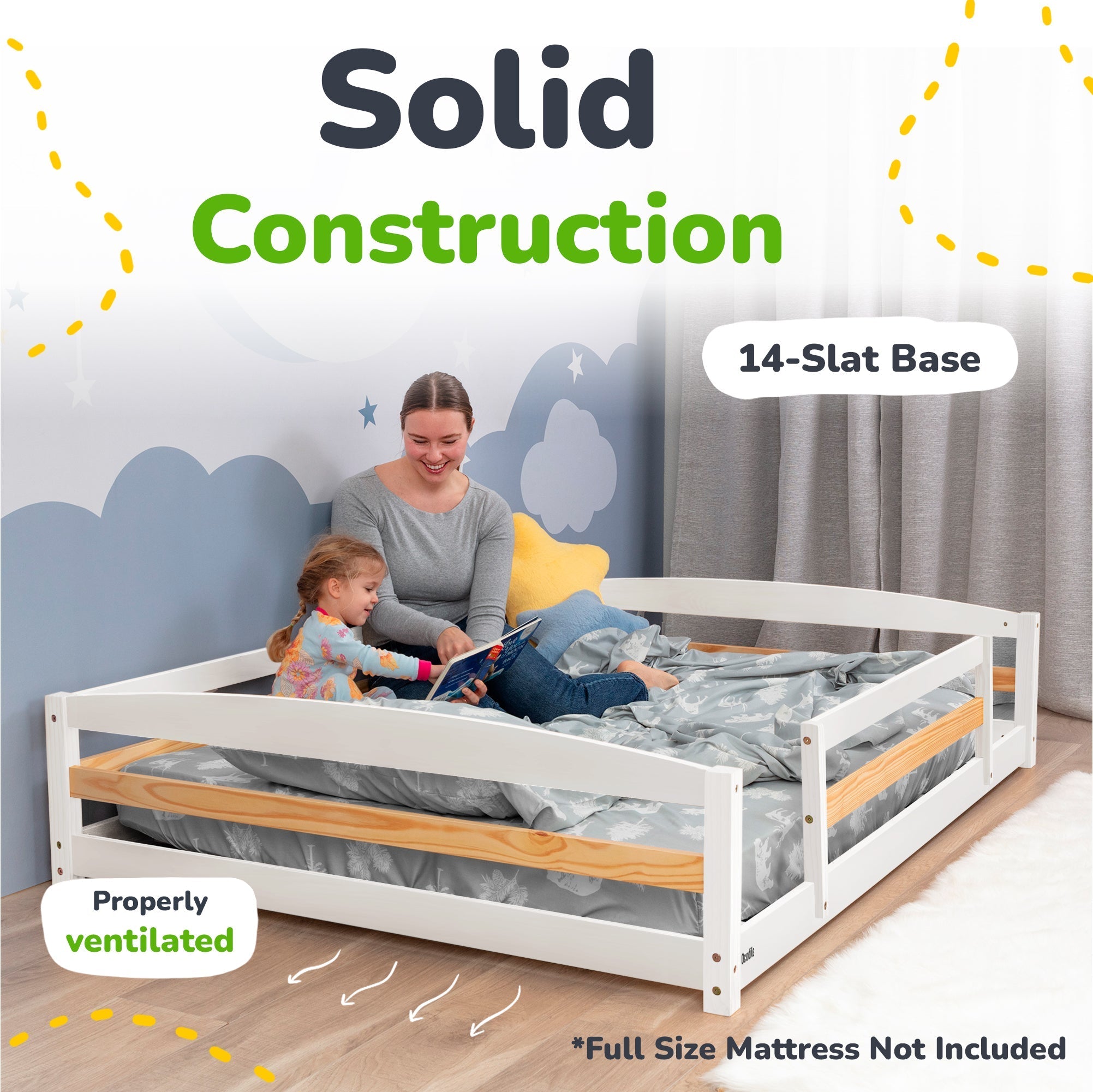 Floor Bed - Full Size - The Uplift Shop