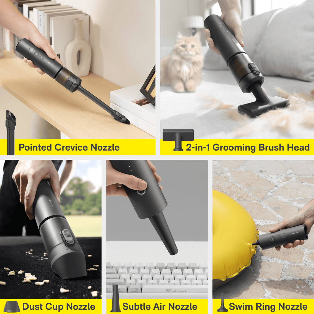 HOTO AutoCare Air Duster & Vacuum - The Uplift Shop