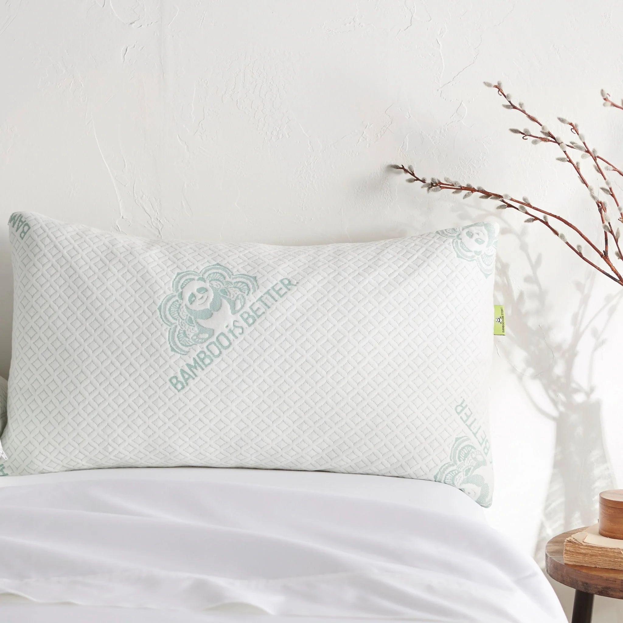 Adjustable Bamboo Cooling Pillow | Bed Pillows - The Uplift Shop