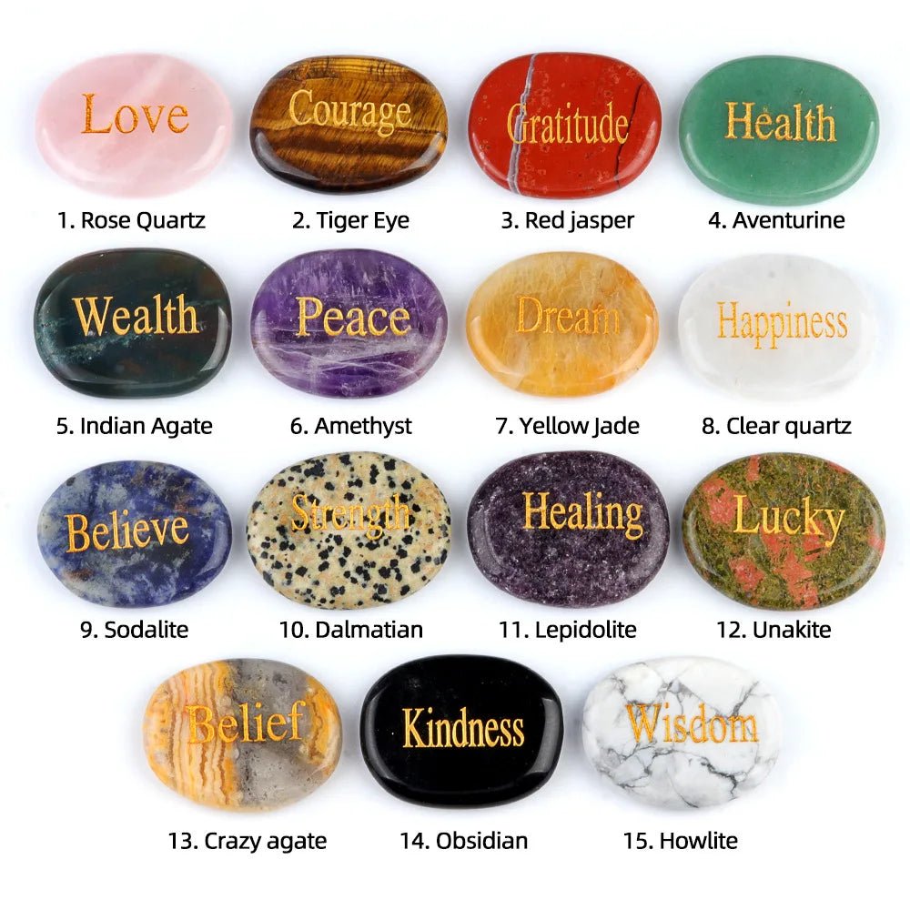 Healing Crystal Ellipse Ornament – Feng Shui Energy Decor - The Uplift Shop