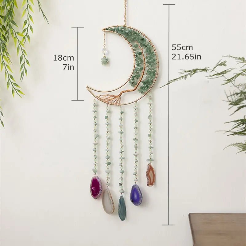 7 Chakra Tree of Life Gemstone Suncatcher – Healing Decor - The Uplift Shop
