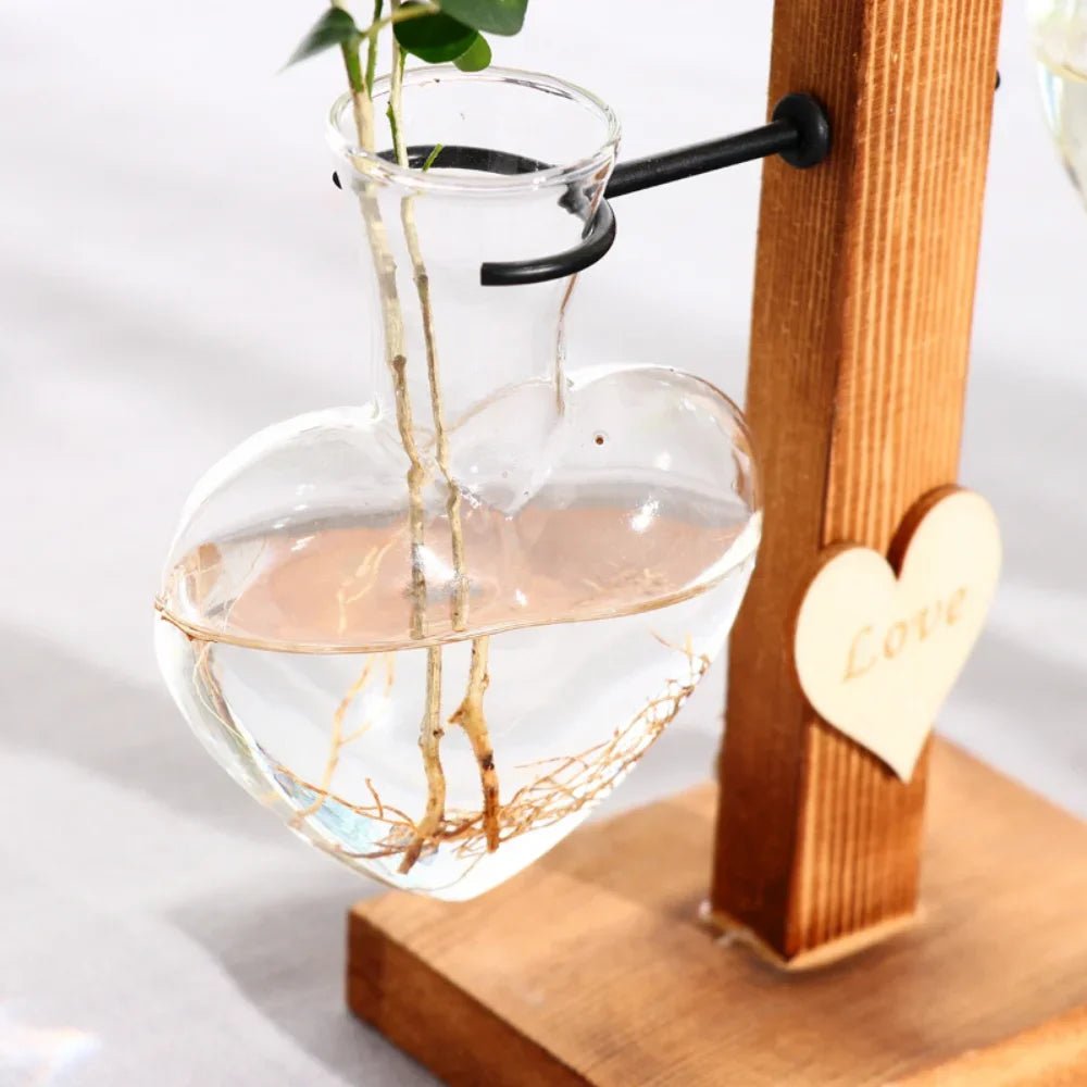 Vintage Glass Bulb Propagation Vase – Desktop Plant Terrarium - The Uplift Shop