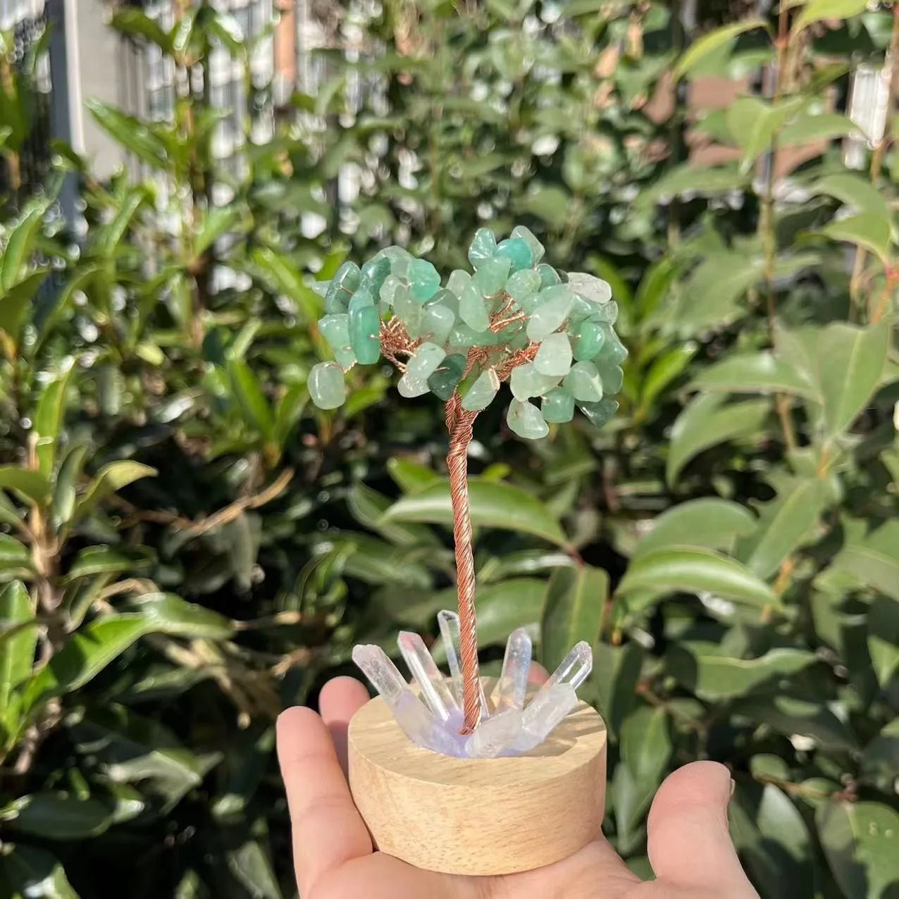 Crystal Money Tree with LED Base – Feng Shui Wealth & Birthday Gift - The Uplift Shop