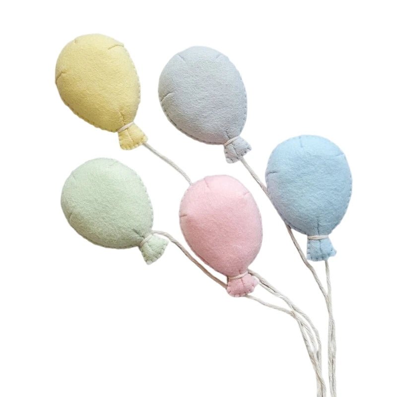 Felt Balloon & Cloud Baby Photo Backdrop Props - The Uplift Shop