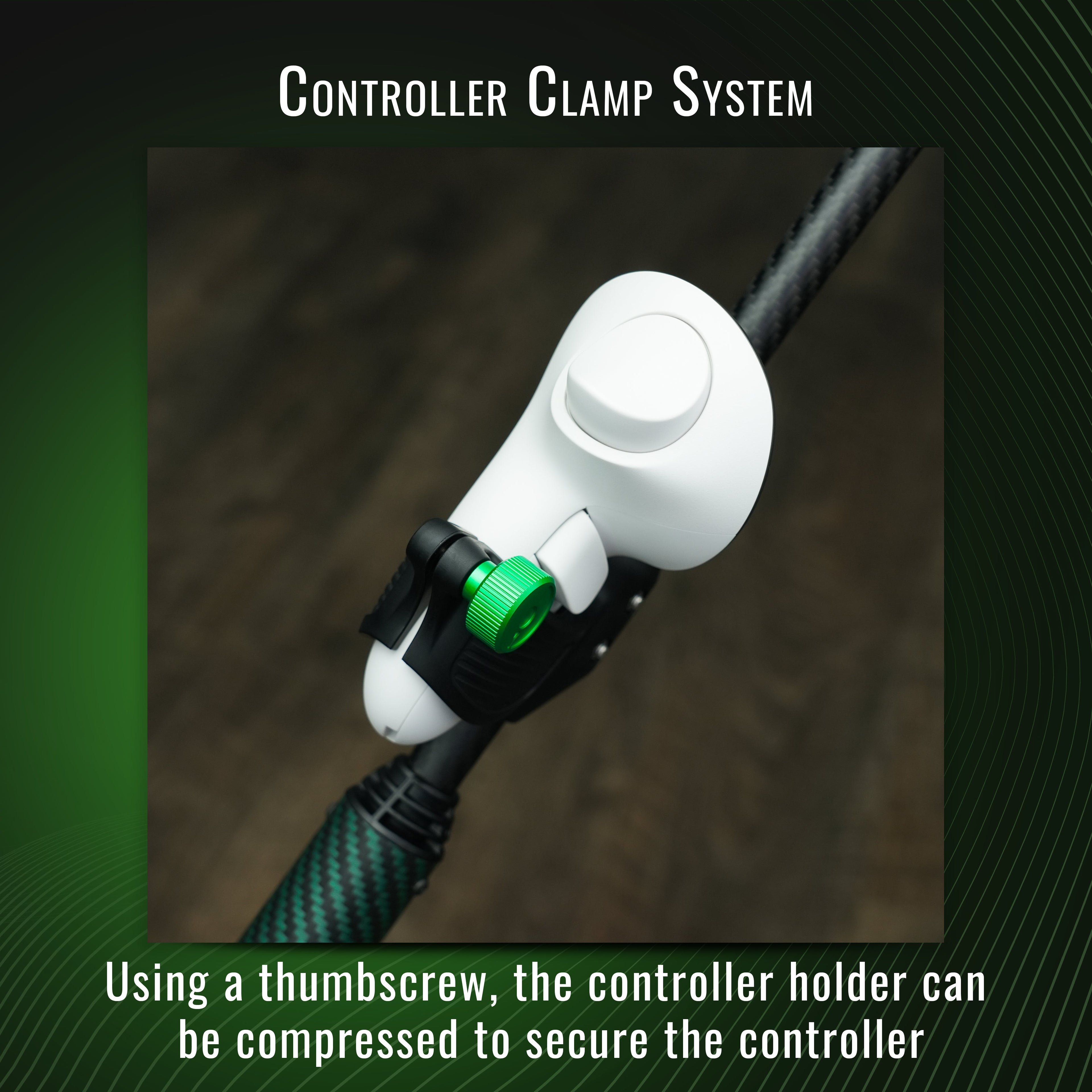 DriVR Elite - Adjustable VR Weighted Golf Club Handle Accessory - Compatible with Quest 2, 3/3s, and Pro - The Uplift Shop