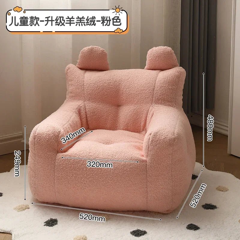 Soft Fleece Bean Bag Cover for Kids – Cozy Armchair Sofa Seat - The Uplift Shop