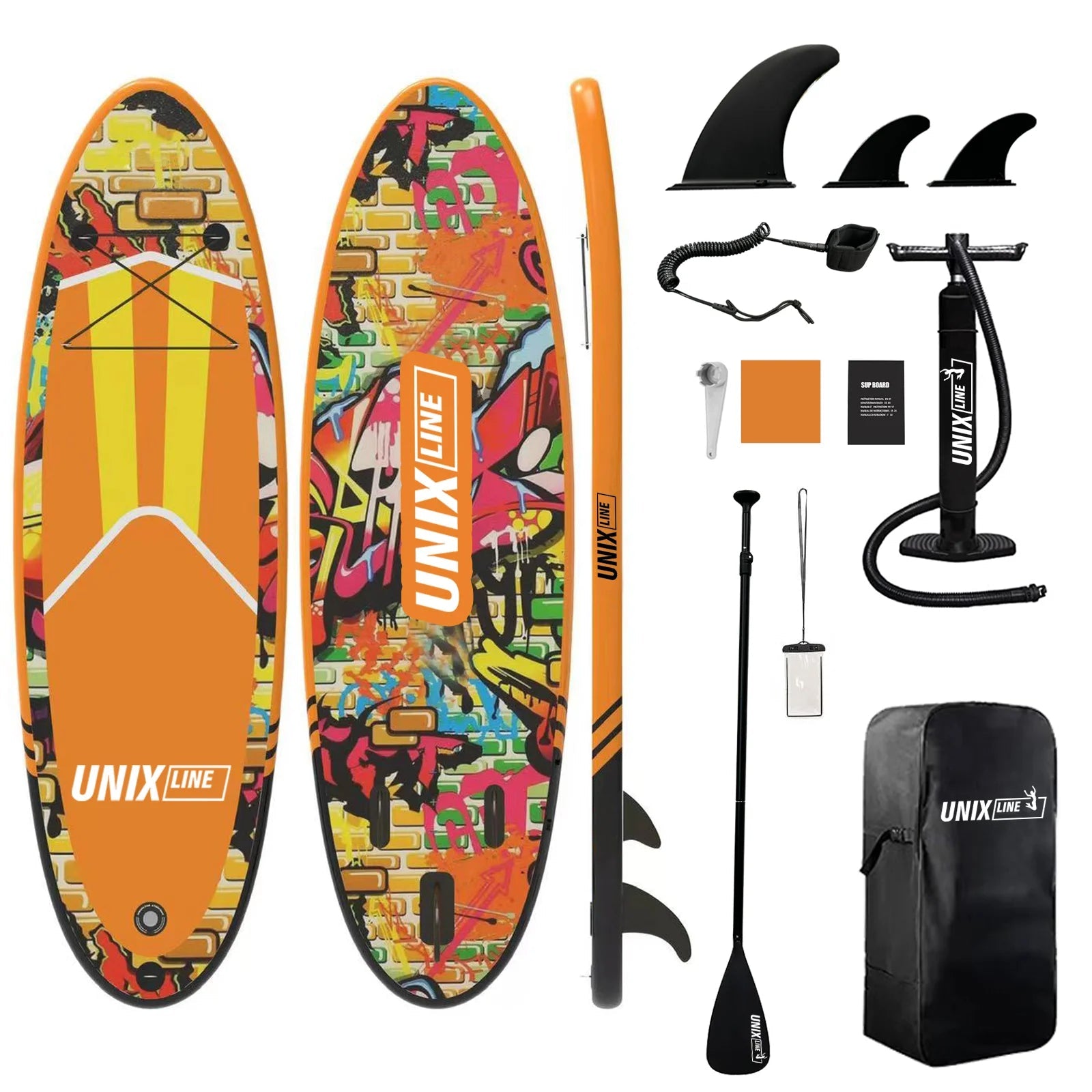 Premium Inflatable SUP Paddle Board – Double - Thick PVC Surfboard with Full Kit - The Uplift Shop