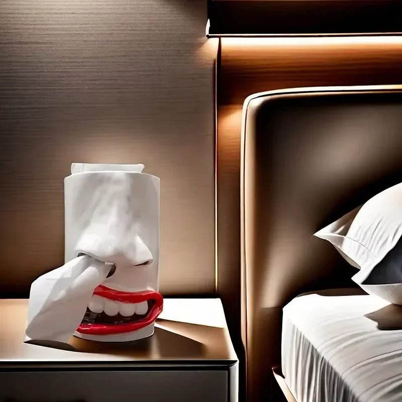 Resin Facial Napkin Dispenser & Vanity Storage Box - The Uplift Shop