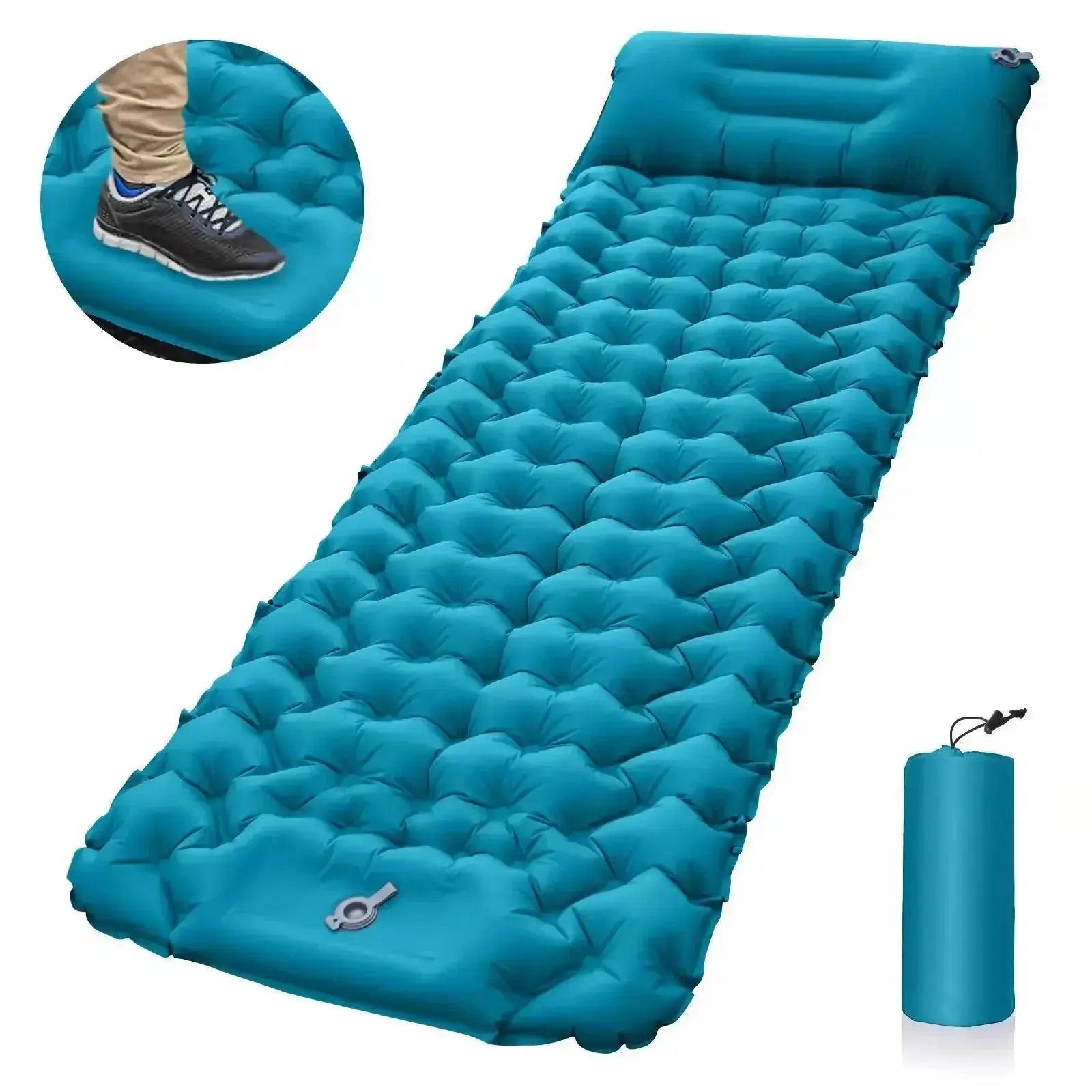 Sleeping Pad Camping Inflatable Mattress with Pillows - The Uplift Shop