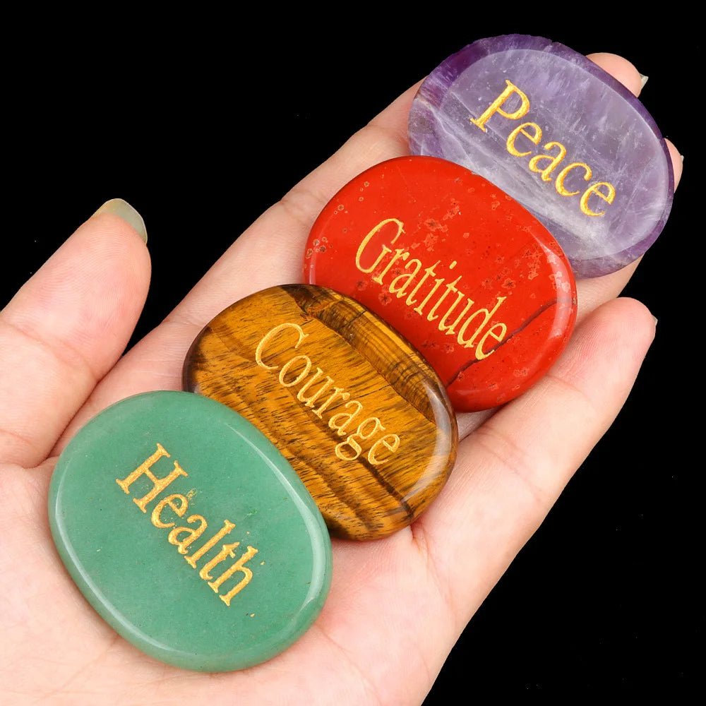 Healing Crystal Ellipse Ornament – Feng Shui Energy Decor - The Uplift Shop