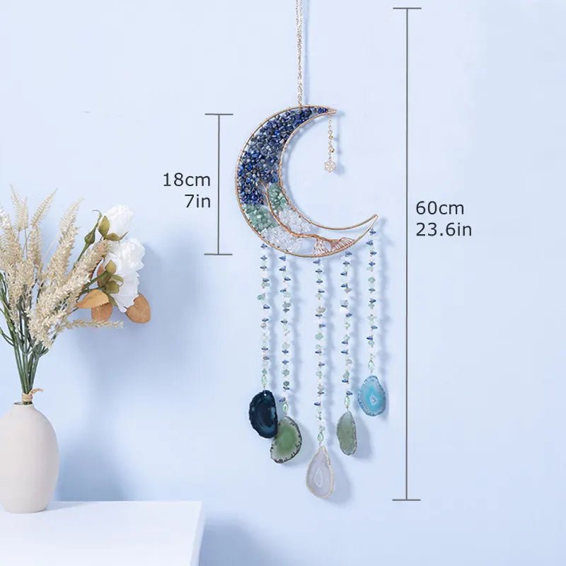7 Chakra Tree of Life Gemstone Suncatcher – Healing Decor - The Uplift Shop