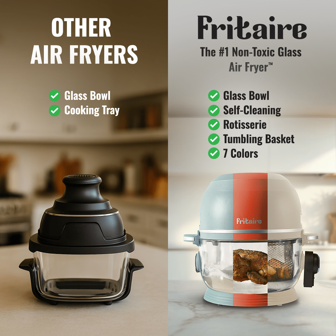 Self-Cleaning Air Fryer™ & Non-Toxic Air Fryer™ - Sage Green - The Uplift Shop