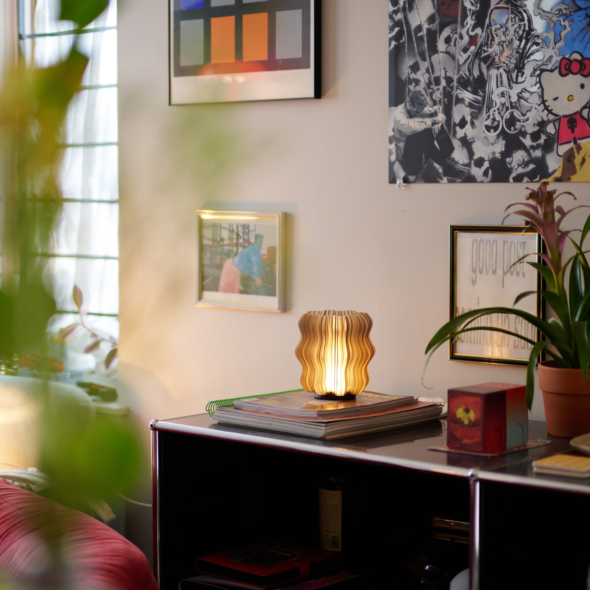Mini Wavy Lamp - The Uplift Shop