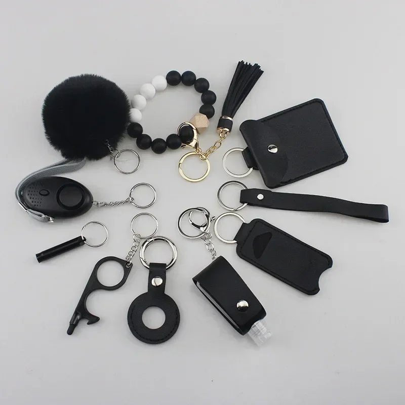 Self Defense Keychain for Women - Personal Safety Alarm with LED Light & Emergency Whistle | Protective Security Accessories - The Uplift Shop