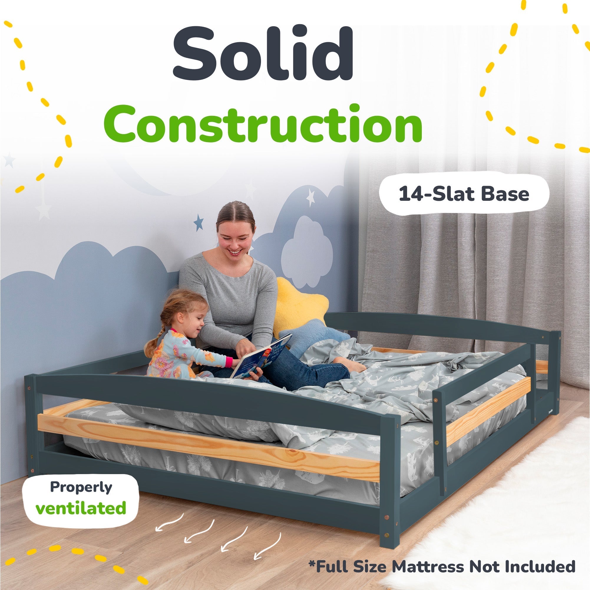 Floor Bed - Full Size - The Uplift Shop