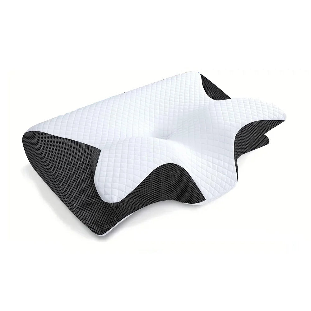 Orthopedic Memory Foam Neck Pillow – Cervical Support for Better Sleep - The Uplift Shop