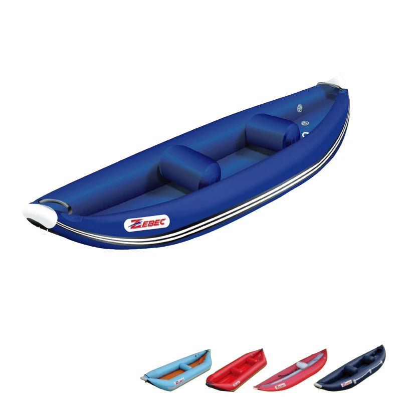 Zebec Luxury Inflatable Kayak – Drop Stitch 1 - 2 Person Sit - On - Top Sea Kayak - The Uplift Shop